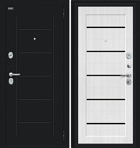 Товар Дверь Браво Борн Букле черное/Snow Melinga DIS006319